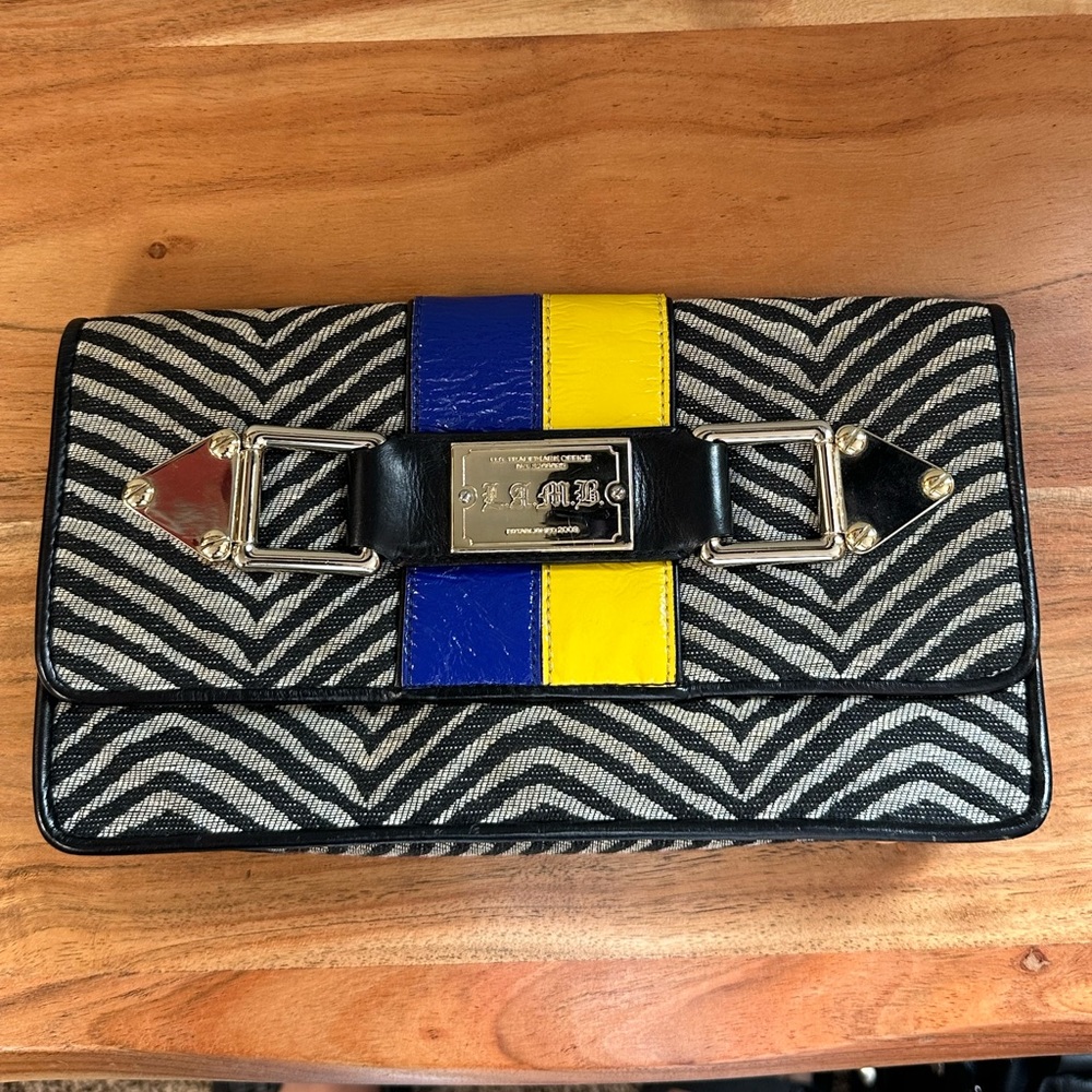 L.A.M.B. Clutch with Handle